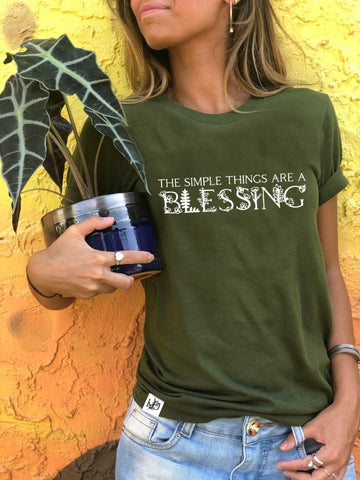 Simple things are a blessing - Women's